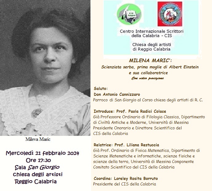 Mileva Maric: scienziata serba, prima moglie di Albert Einstein e sua collaboratrice